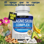 Magnesio Complex™ 8 en 1 - Contiene 60 Cápsulas